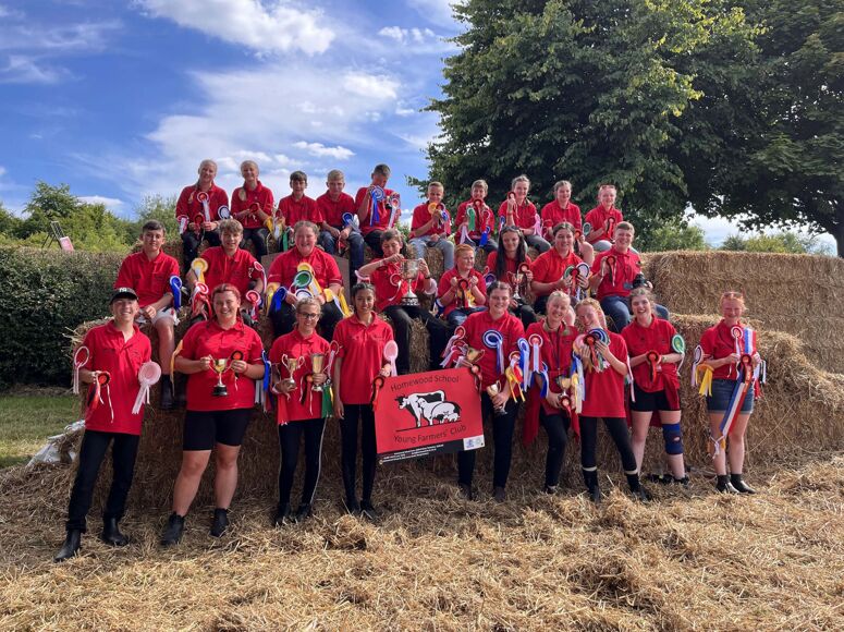 Kent County Show 2022 Homewood School Young Farmers’ Champions